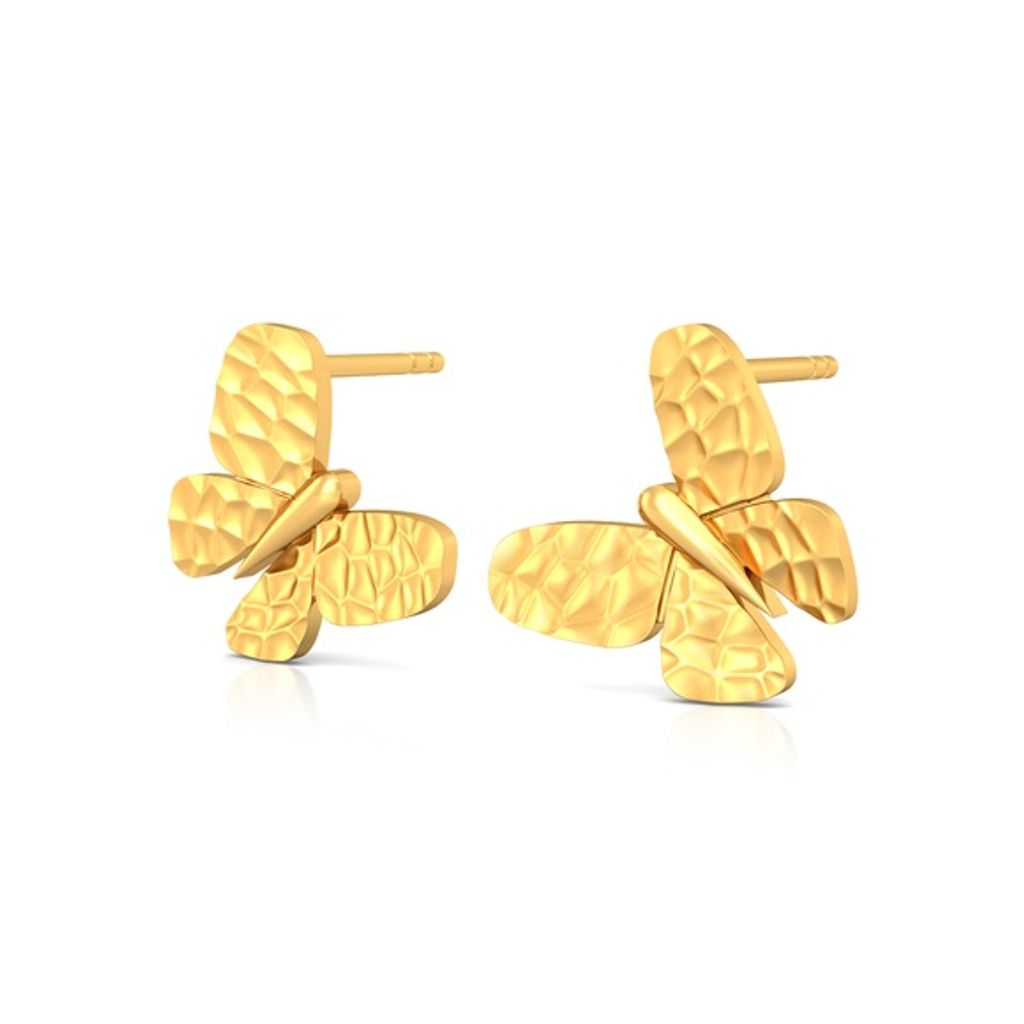 Flight of Gold Gold Earrings