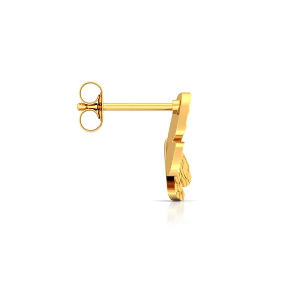 Flight of Gold Gold Earrings