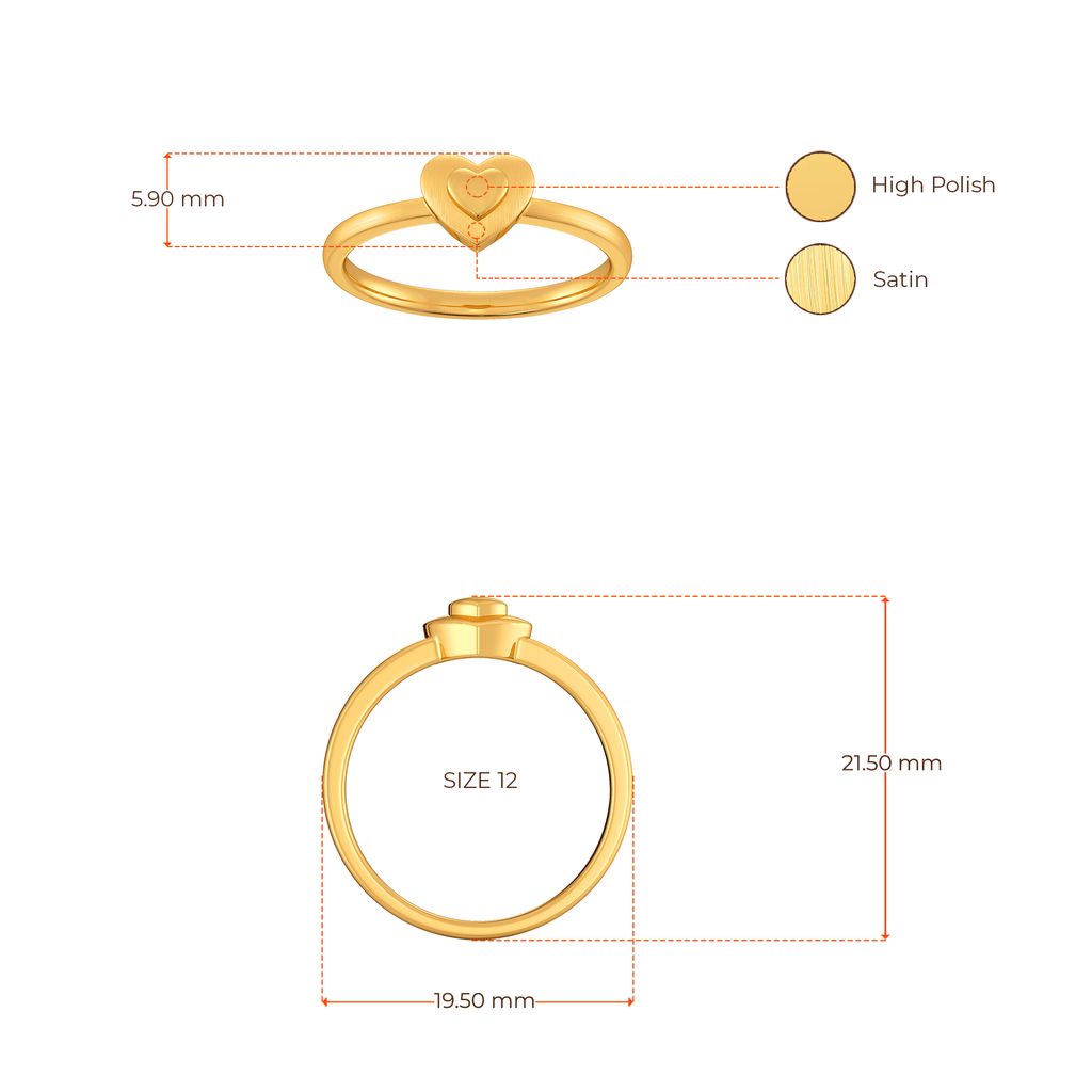 Mon Amour Gold Rings image