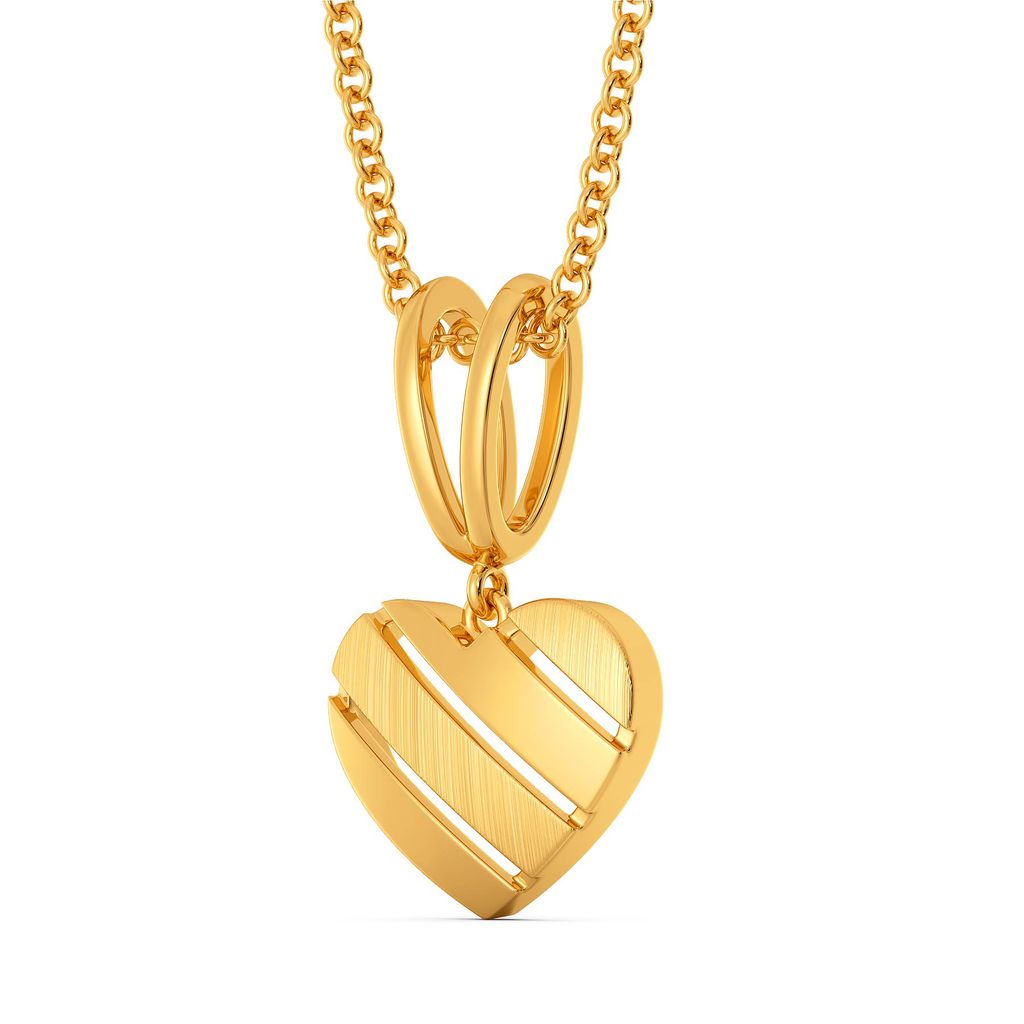 Amour Minimal Gold Pendants