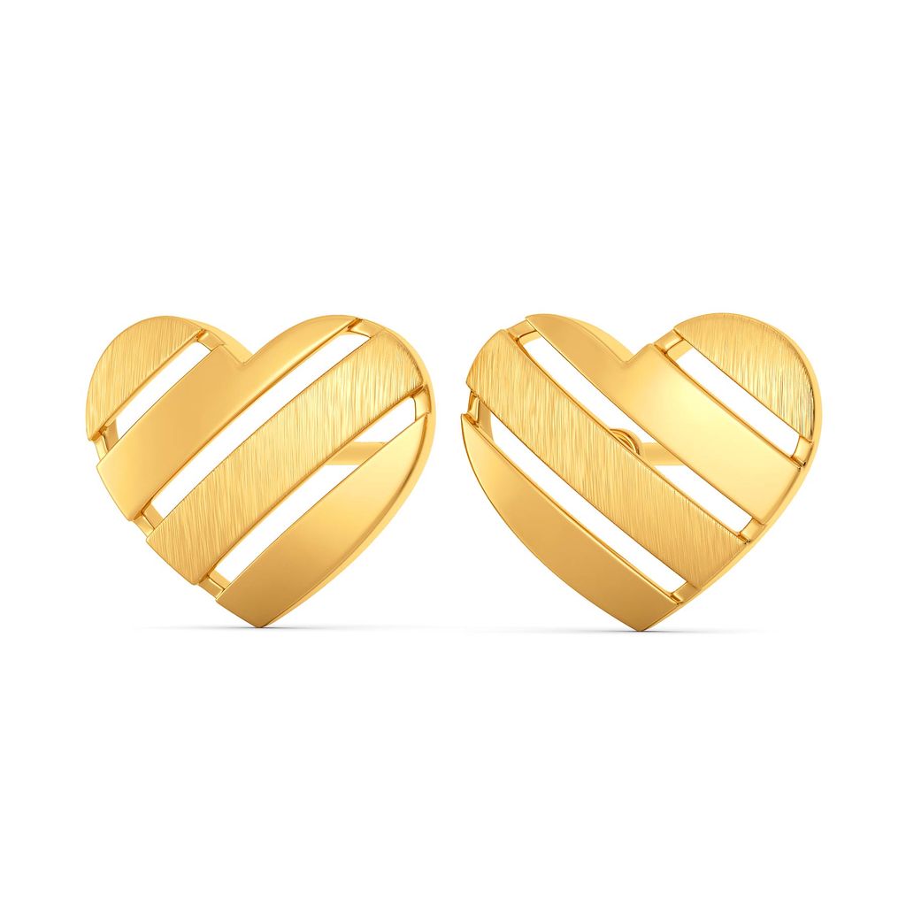 Amour Minimal Gold Earrings