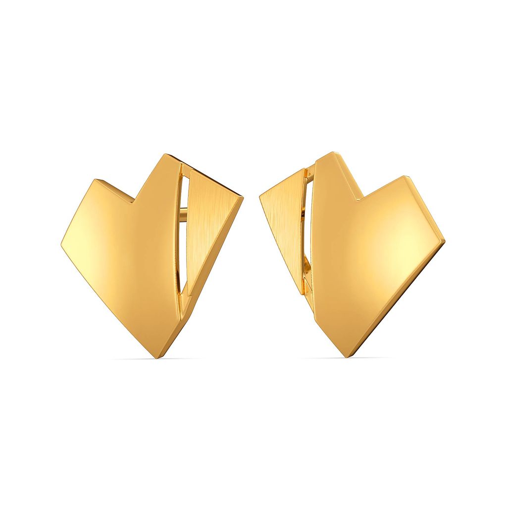 Sweet N Subtle Gold Earrings