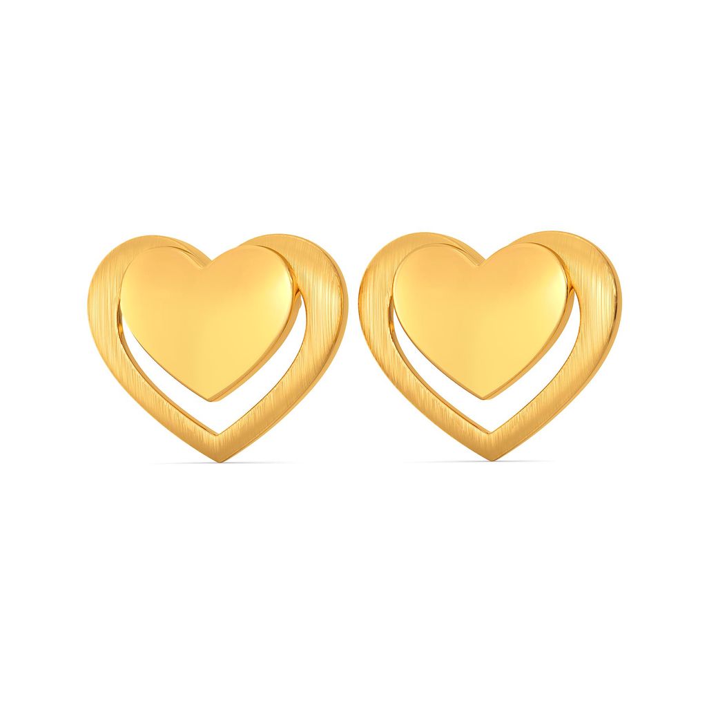 Amour Français Gold Earrings