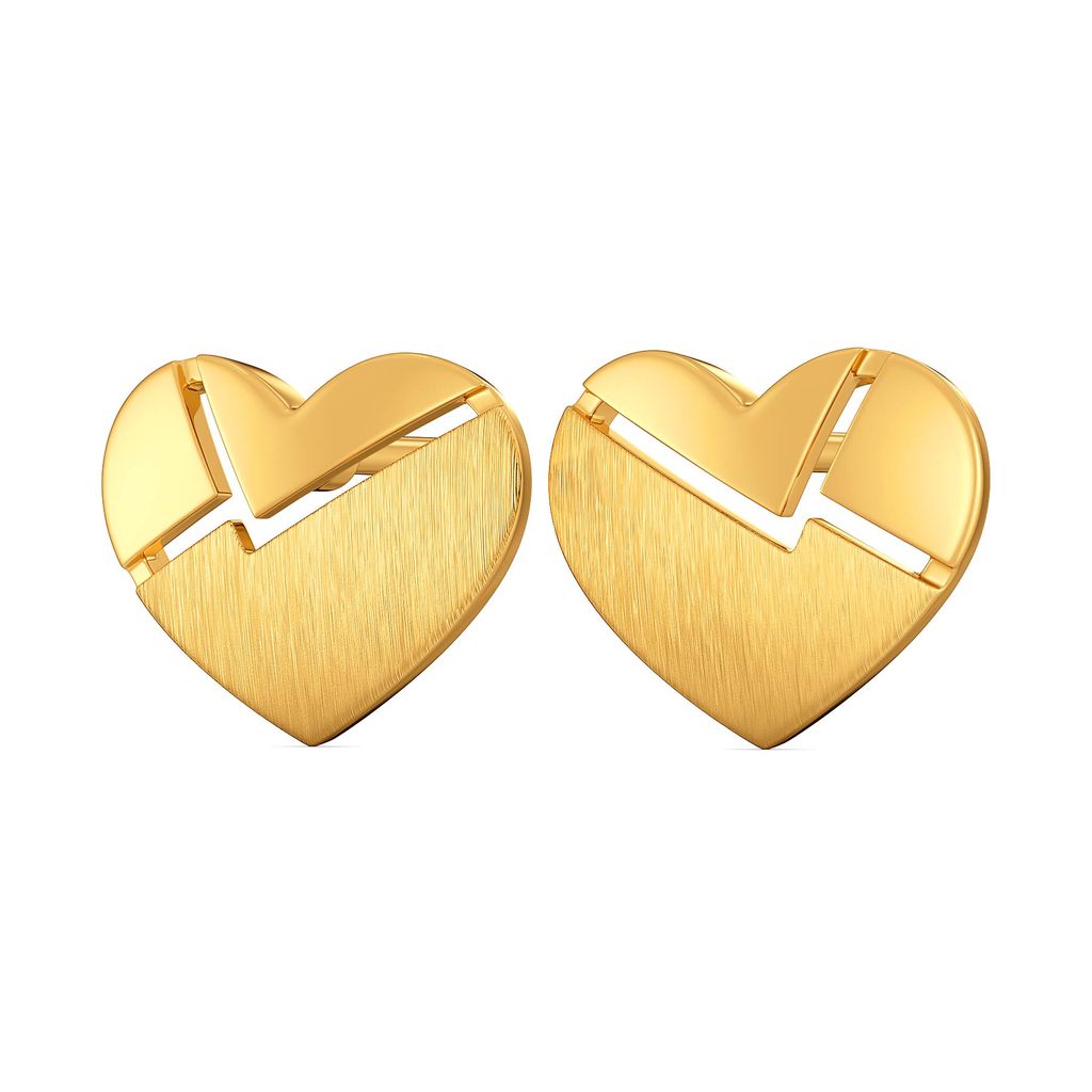 Fond Finesse Gold Earrings