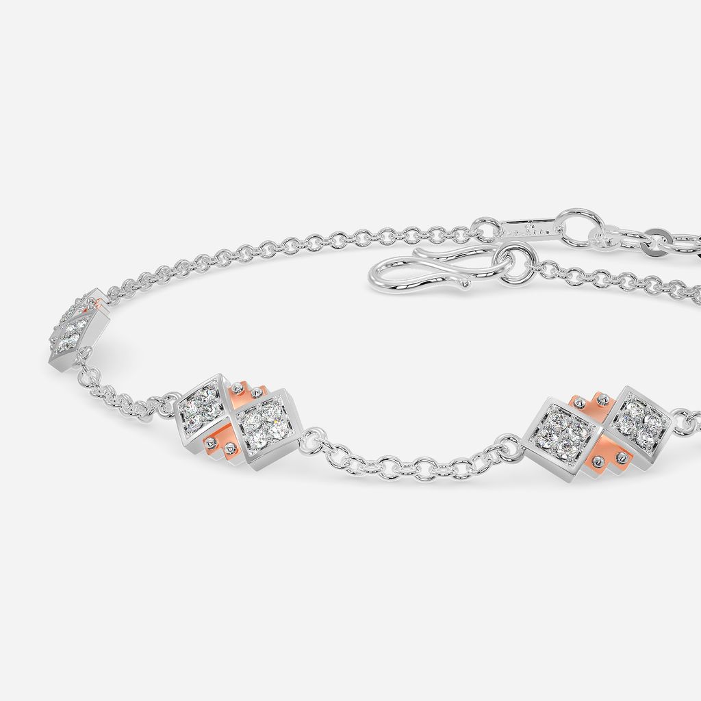 Dapper Lady Diamond Bracelets