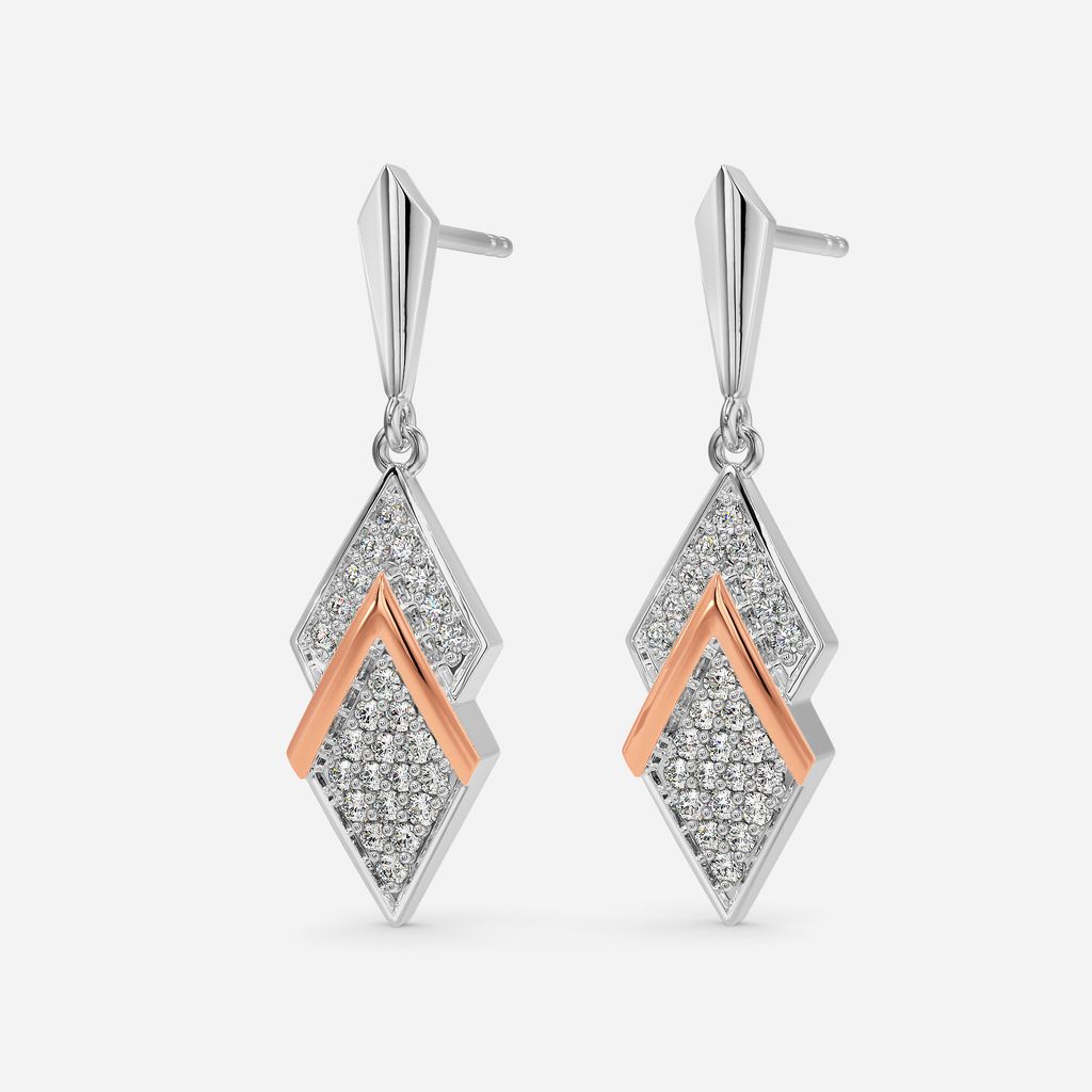 Dapper Lady Diamond Earrings