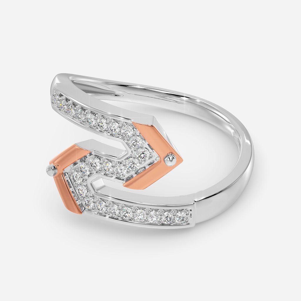 Dapper Lady Diamond Rings alternate view 3
