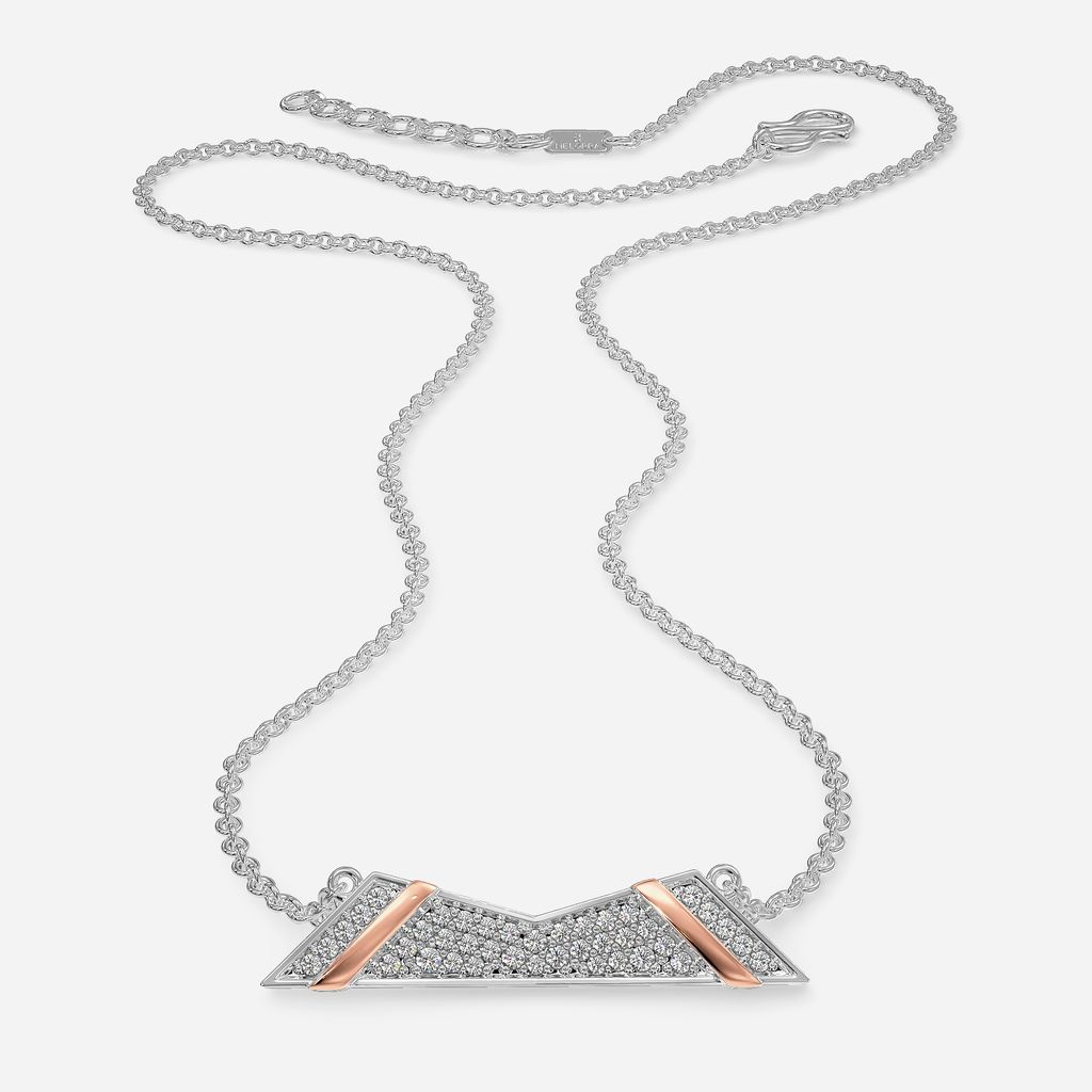 Leather Love Diamond Necklaces