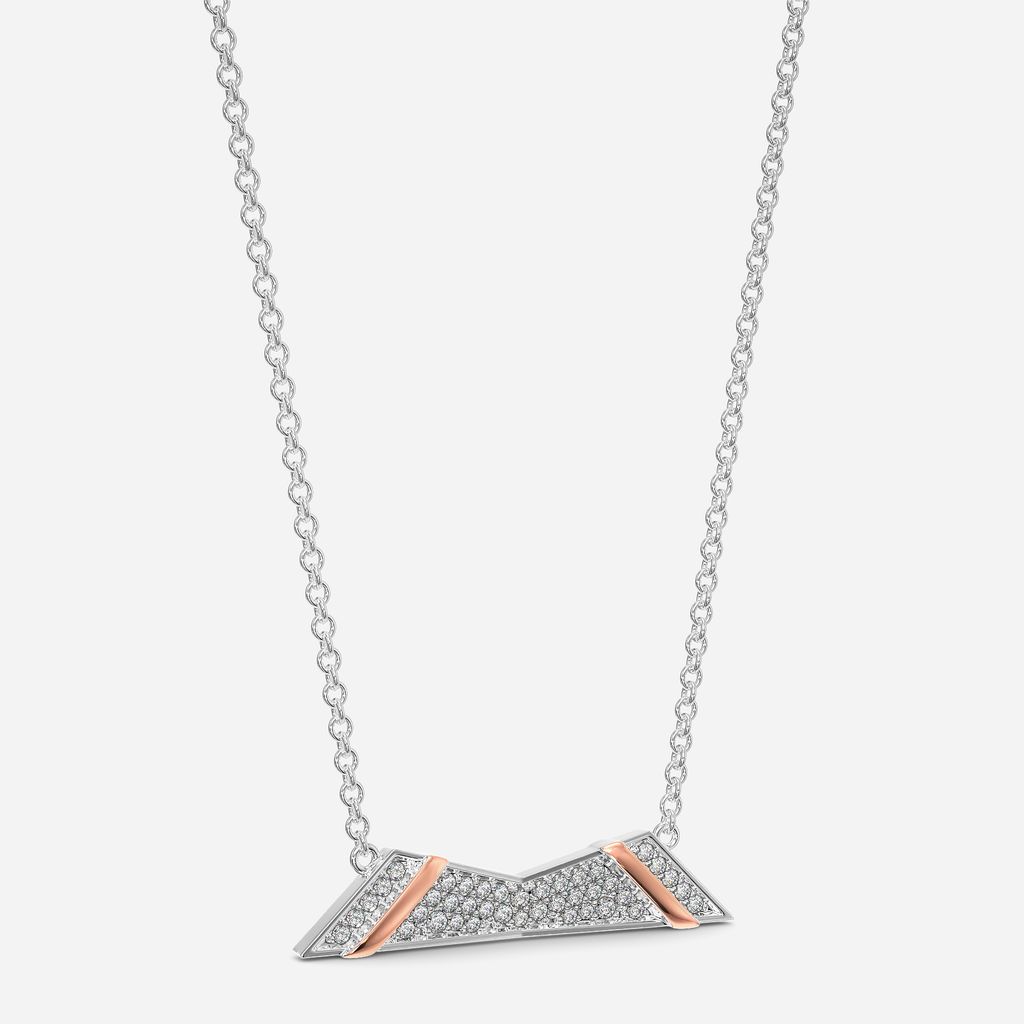 Leather Love Diamond Necklaces