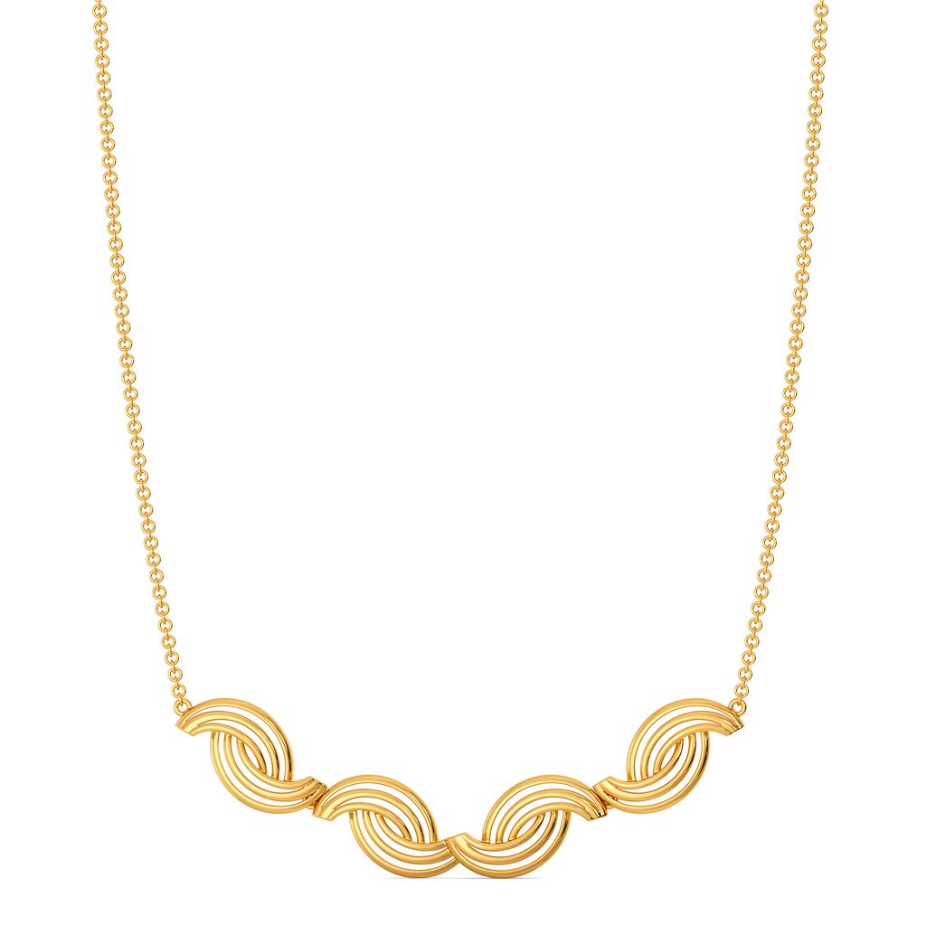 Dapper Dressed Gold Necklaces