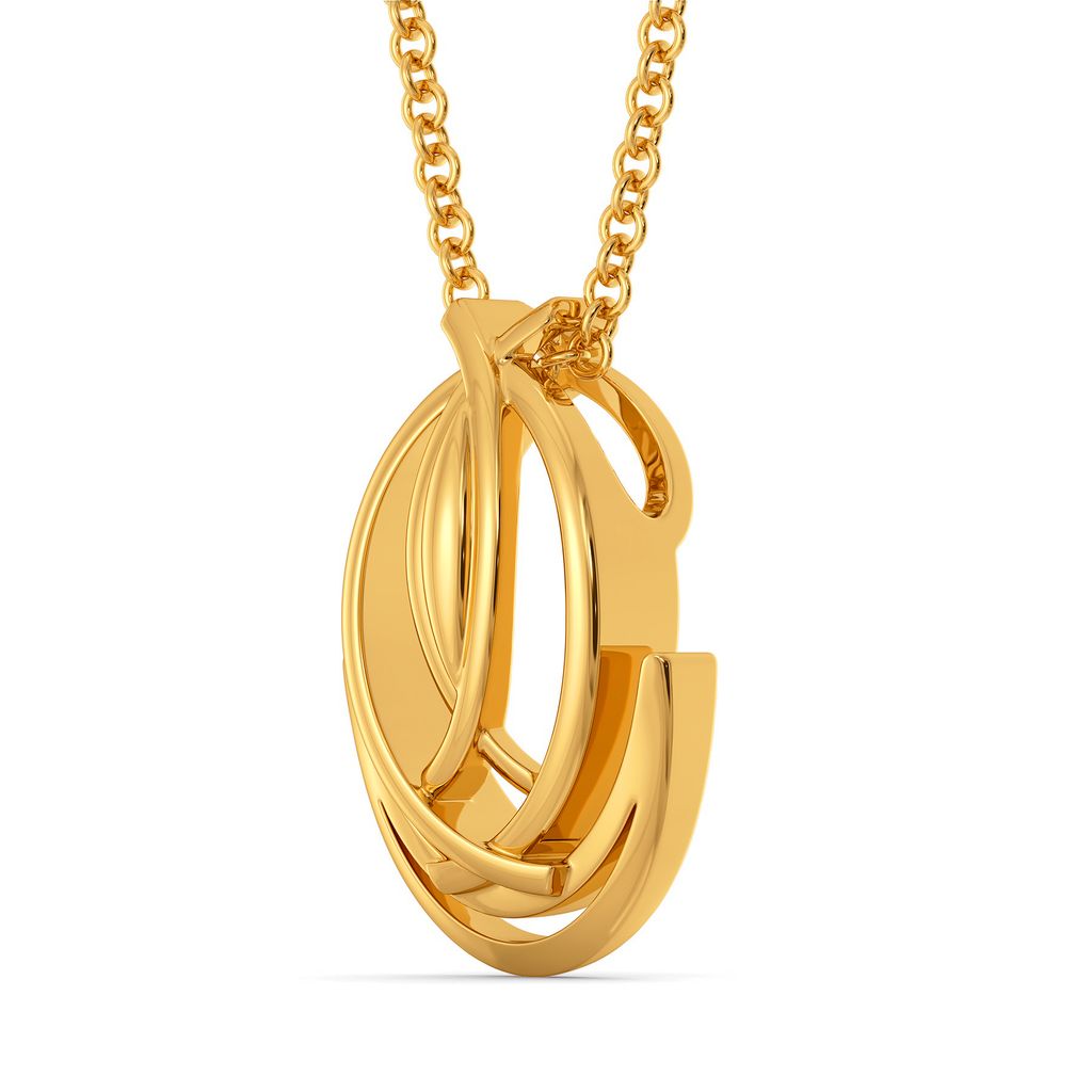 Dapper Dressed Gold Pendants