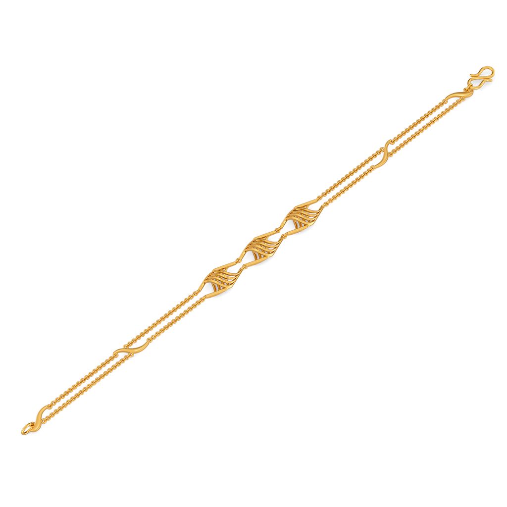 Subtle Sundress Gold Bracelets