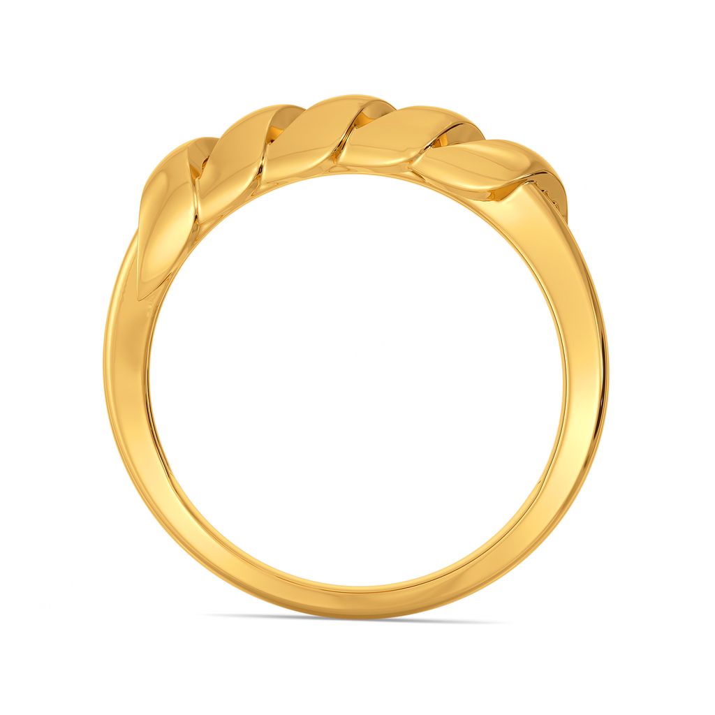 Subtle Sundress Gold Rings image