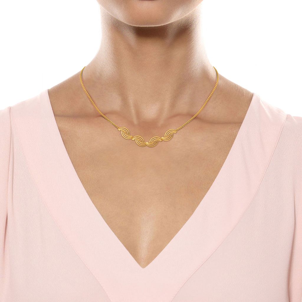 Dapper Dressed Gold Necklaces