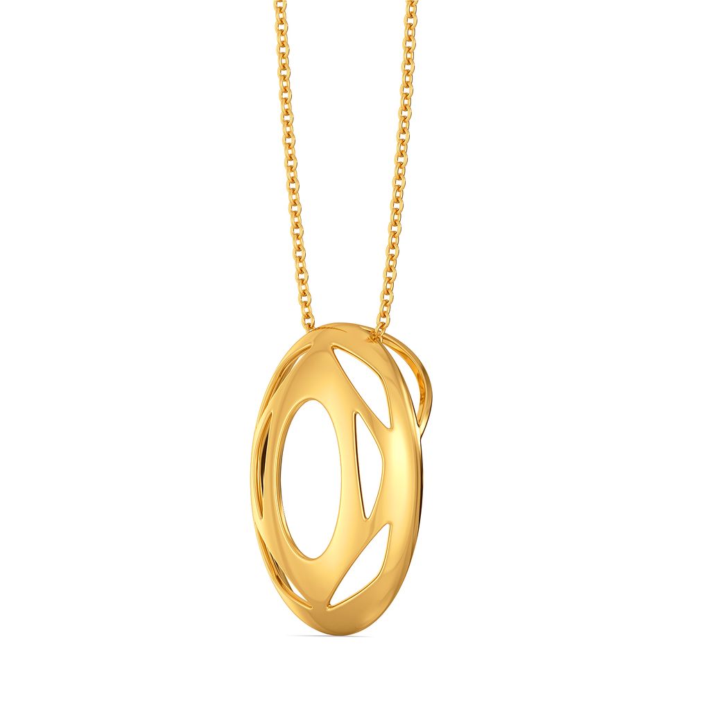 Backless Beauty Gold Pendants