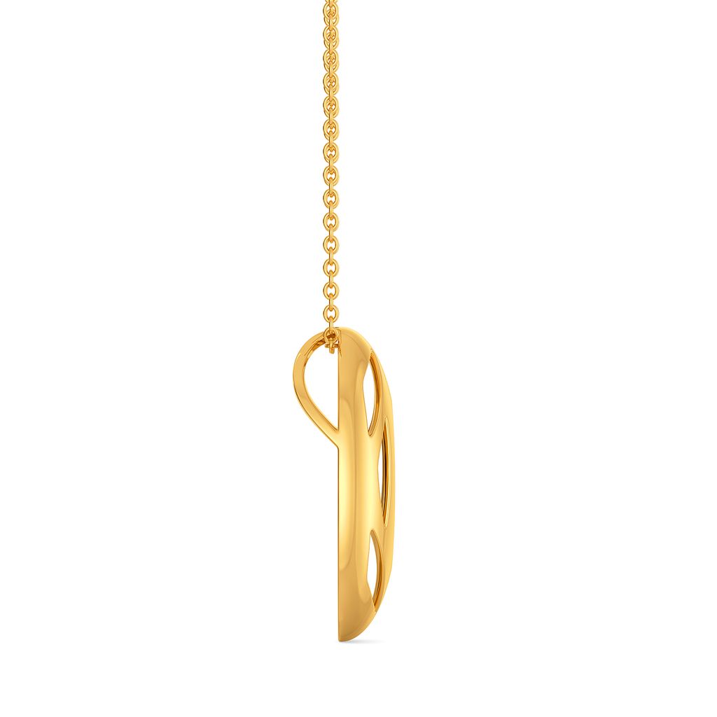 Backless Beauty Gold Pendants