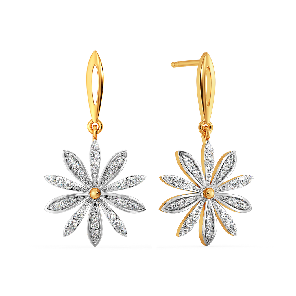 Bloom Dale Diamond Earrings