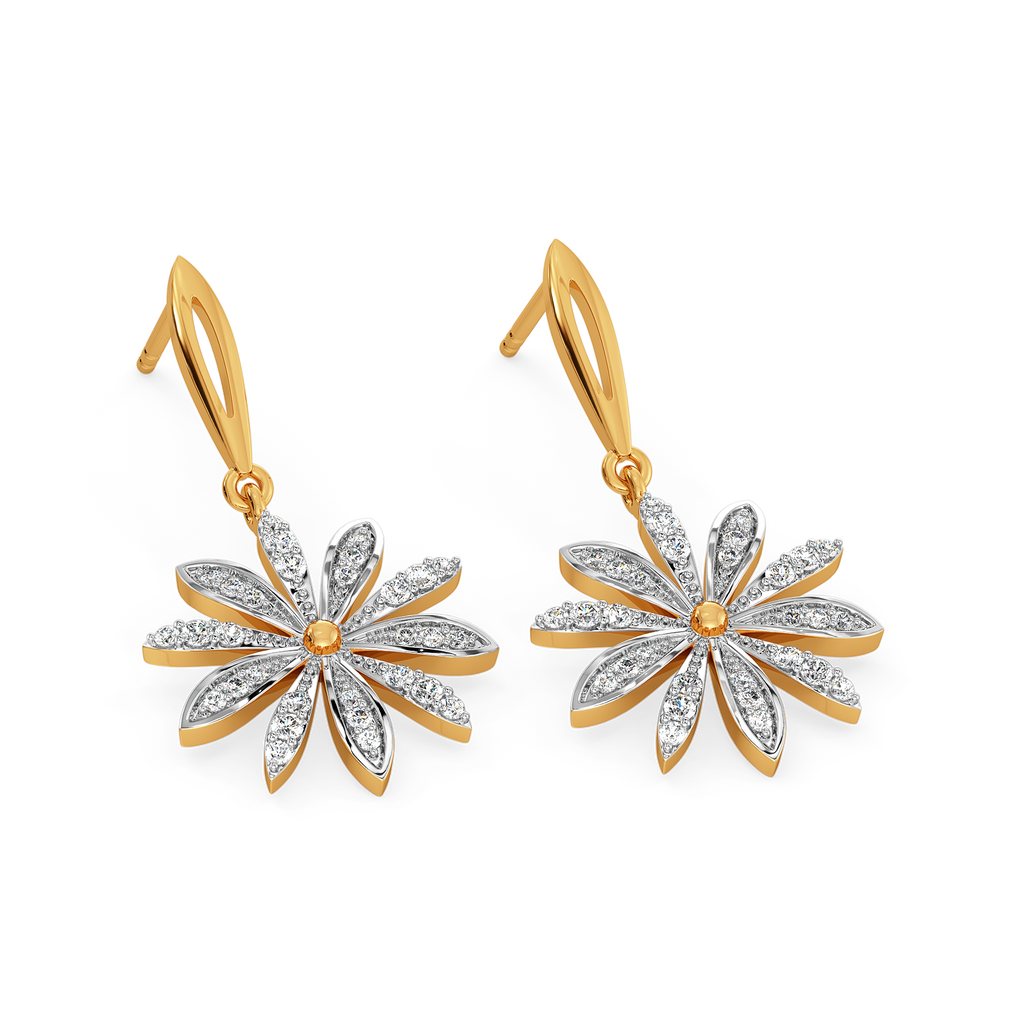 Bloom Dale Diamond Earrings