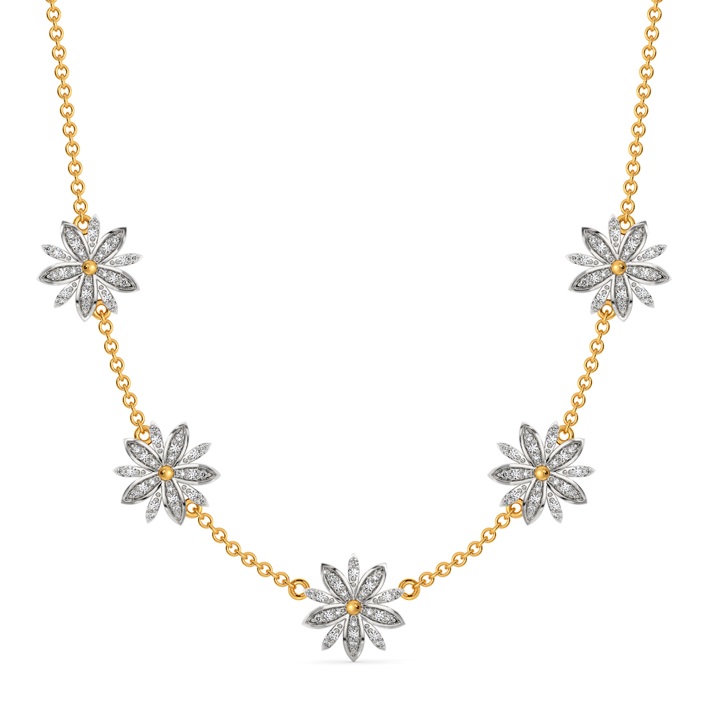 Bloom Dale Diamond Necklaces