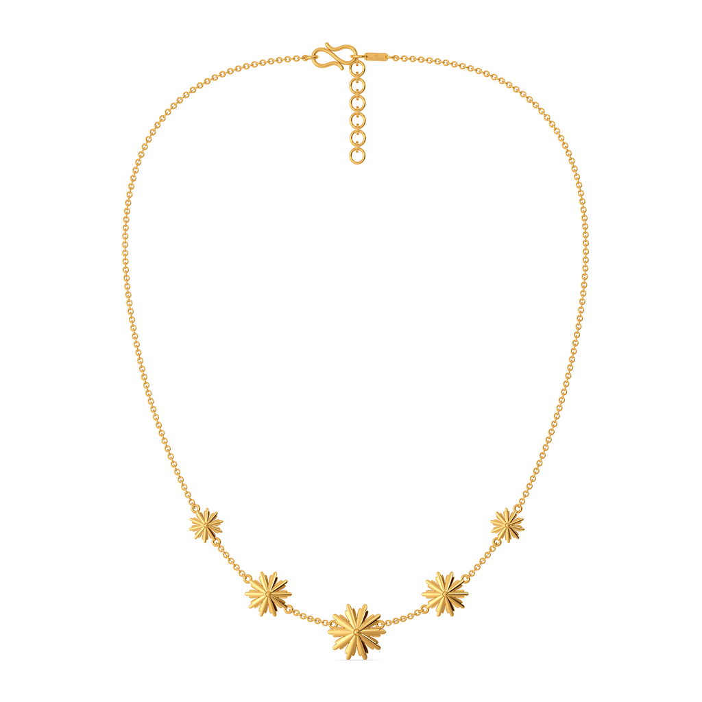 Spring Reverie Gold Necklaces