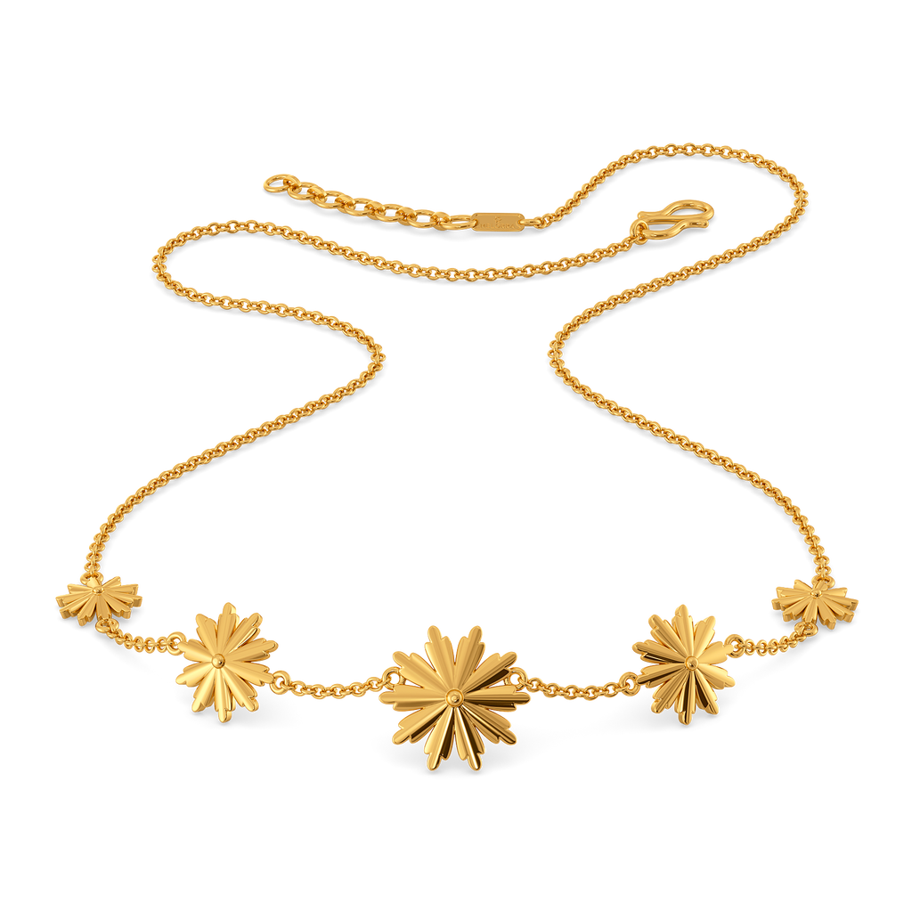 Spring Reverie Gold Necklaces