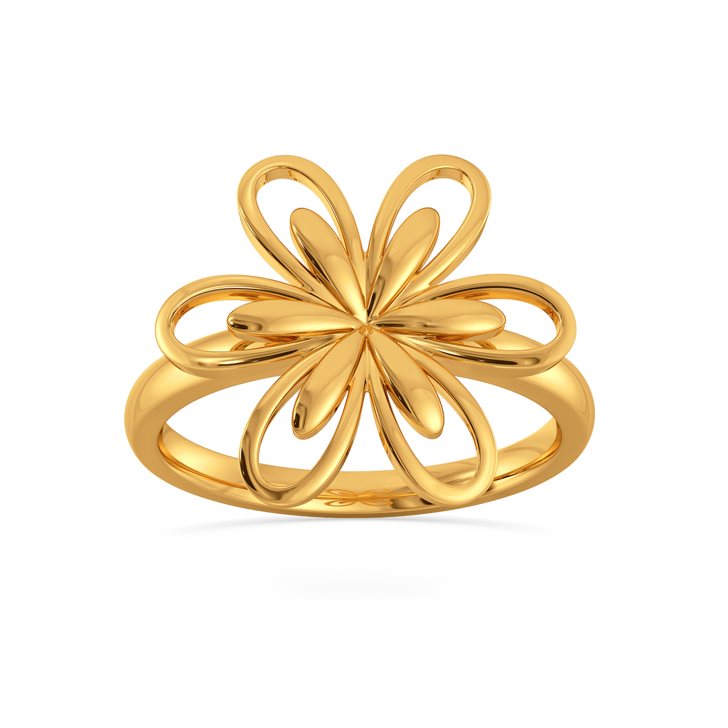 Bloom Spell Gold Rings alternate view 3