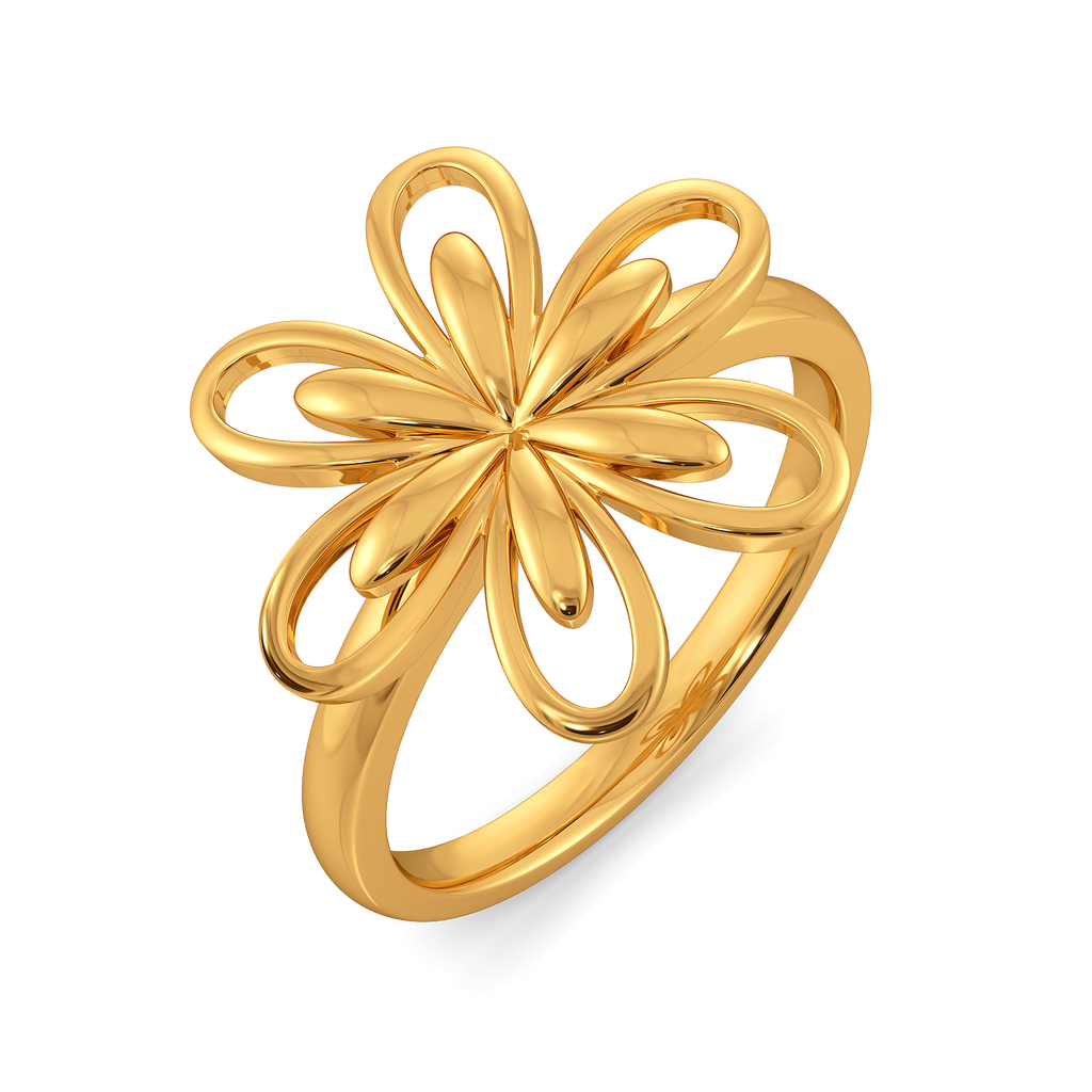 Bloom Spell Gold Rings