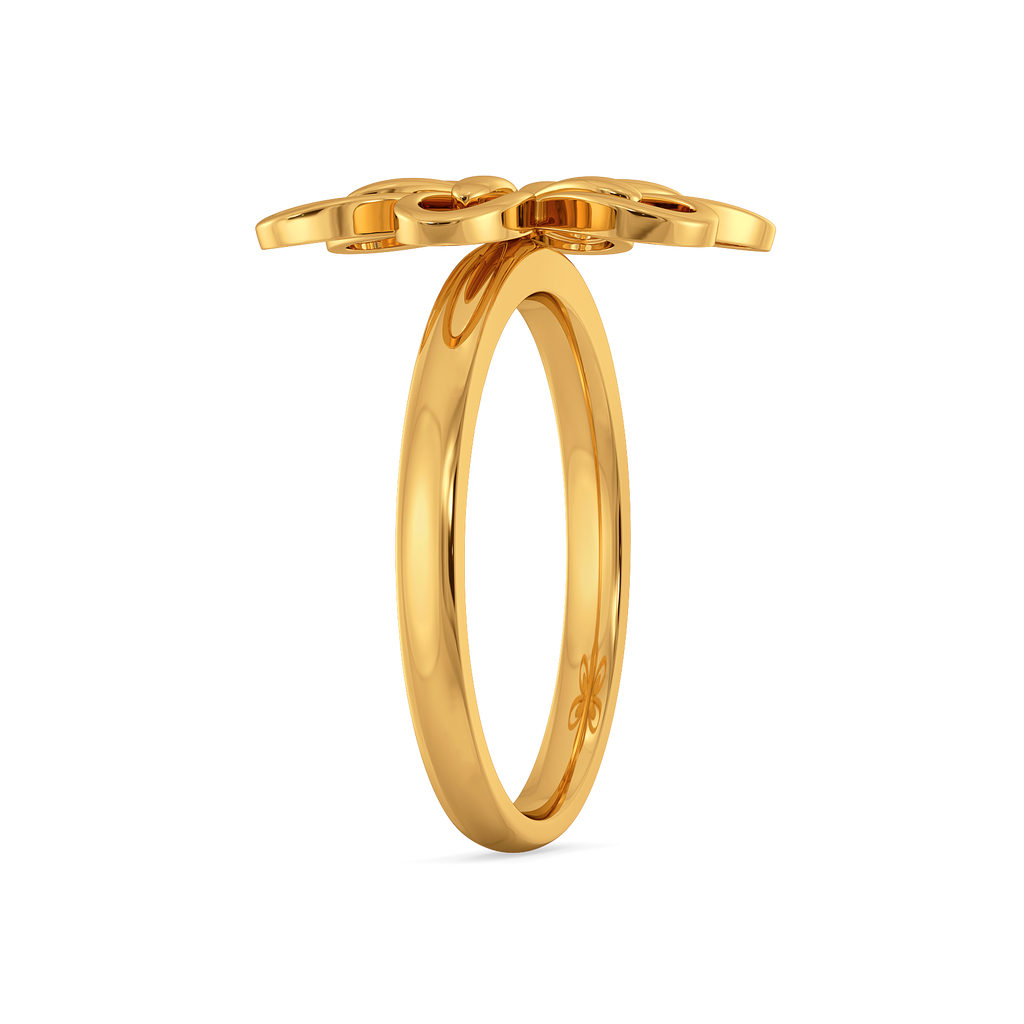 Bloom Spell Gold Rings image