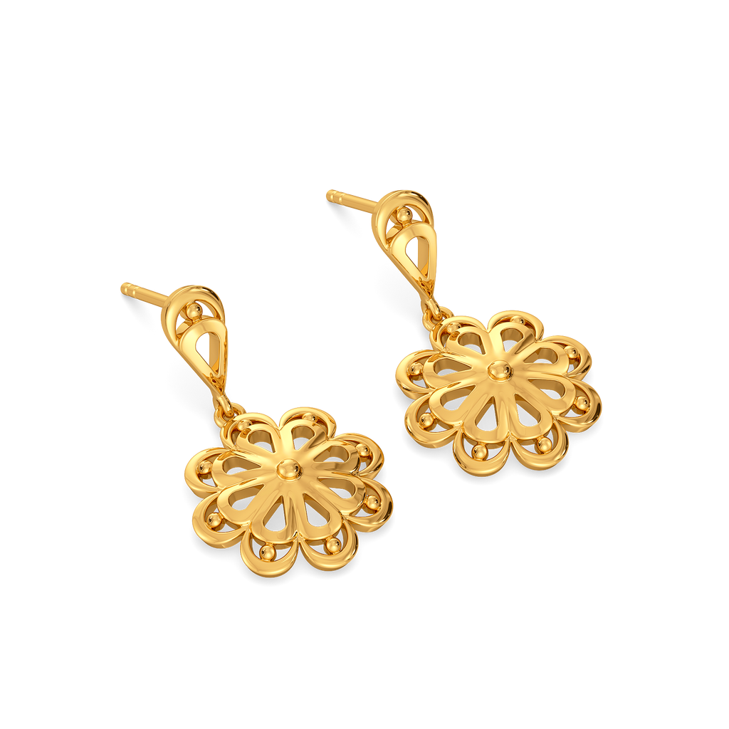 Bloom Belle Gold Earrings