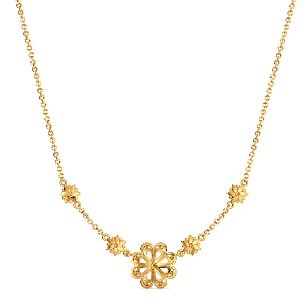 Bloom Belle Gold Necklaces