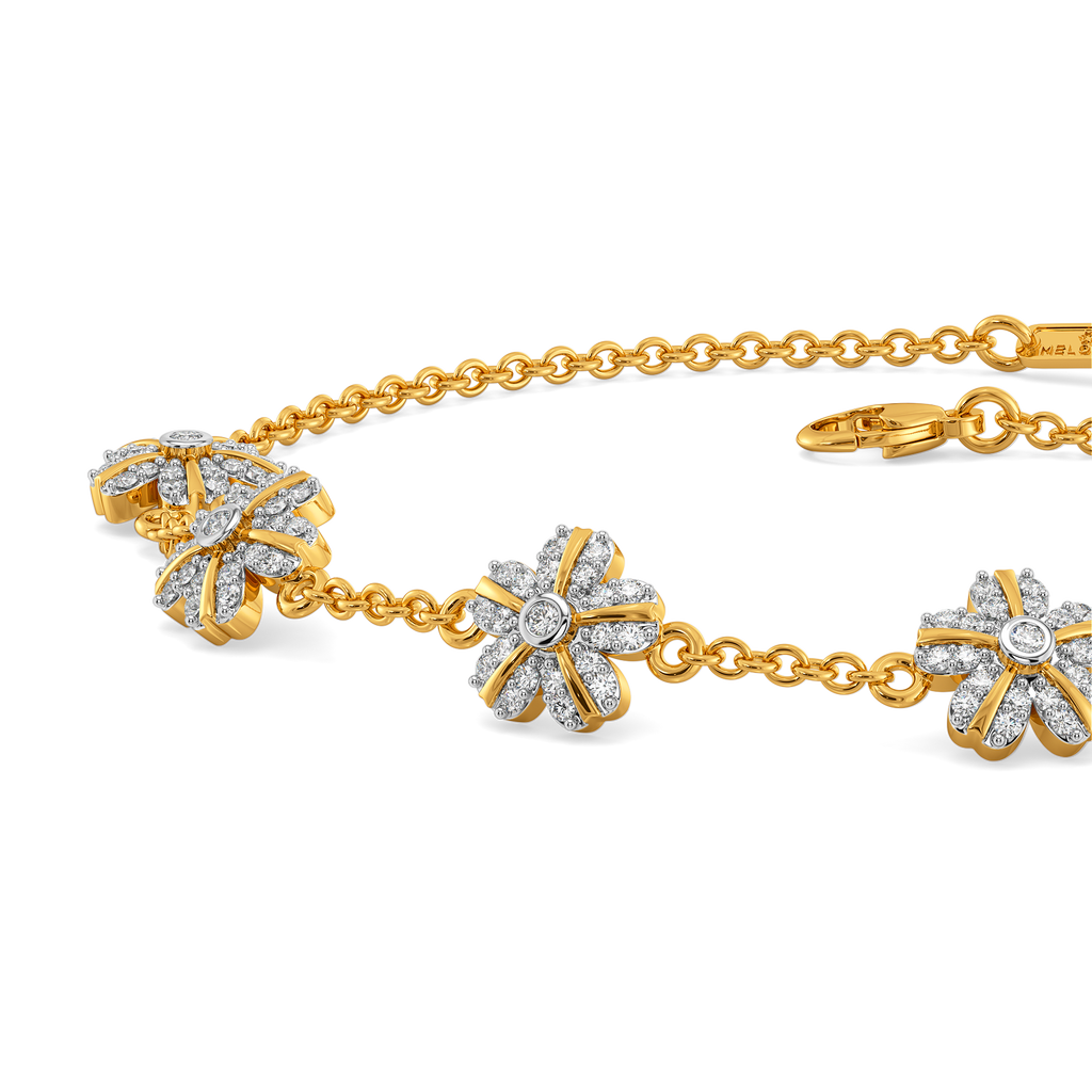 Sunkissed Twirl Diamond Bracelets