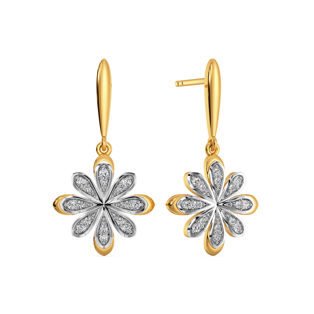 Sunbeam Haze Diamond Earrings