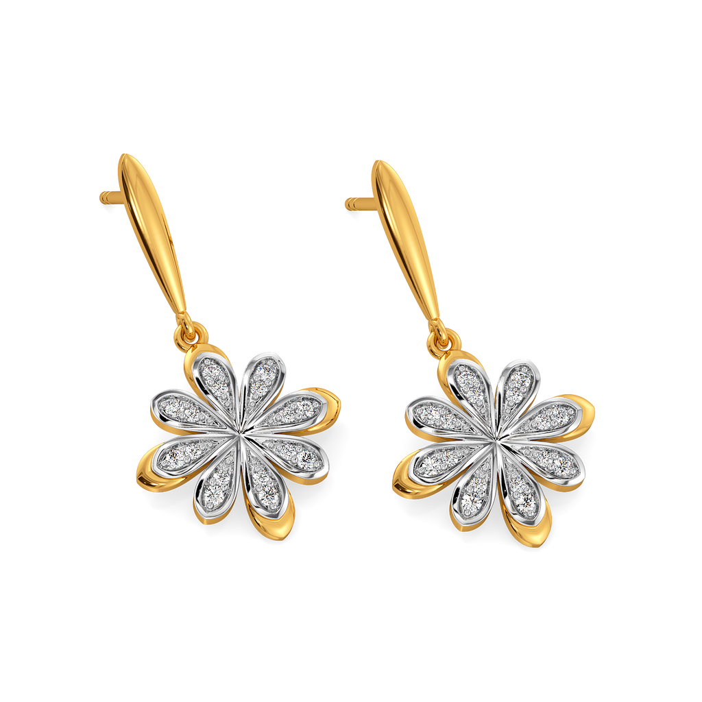 Sunbeam Haze Diamond Earrings