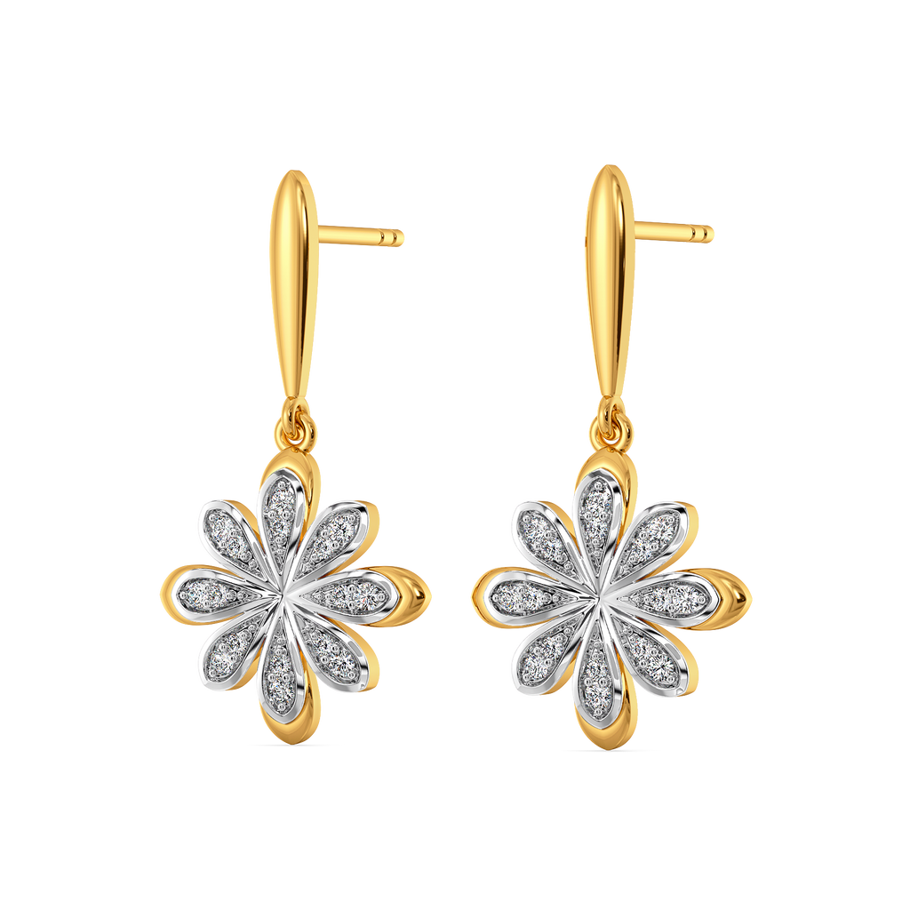 Sunbeam Haze Diamond Earrings