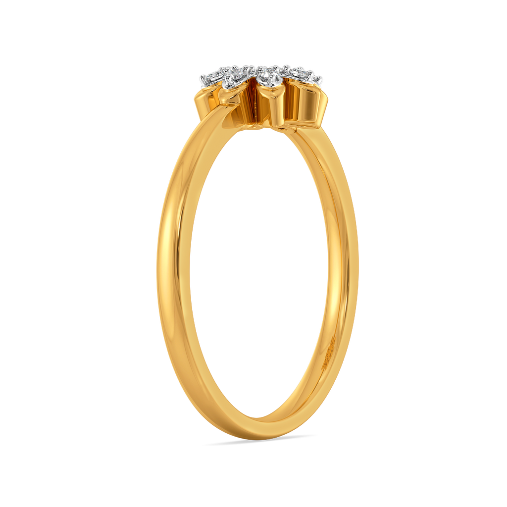 Floral Show Diamond Rings image