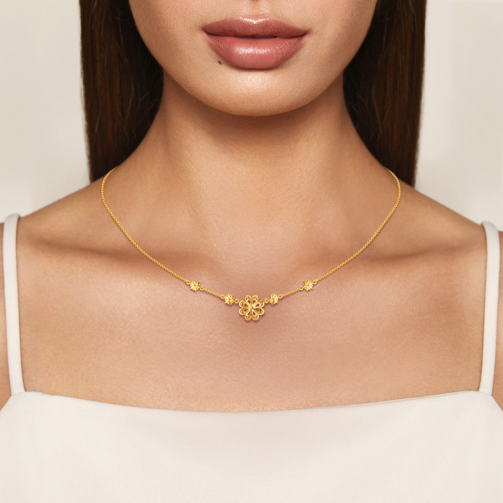 Bloom Belle Gold Necklaces