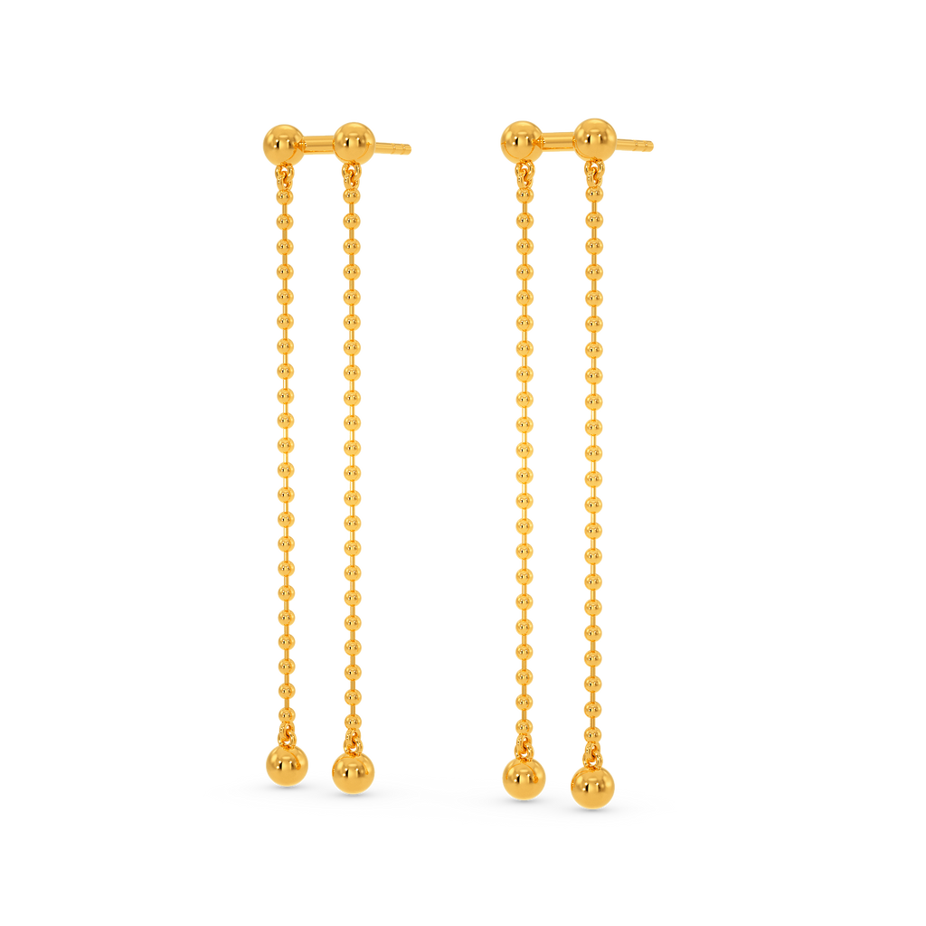 Braid On Fleek Gold Earrings