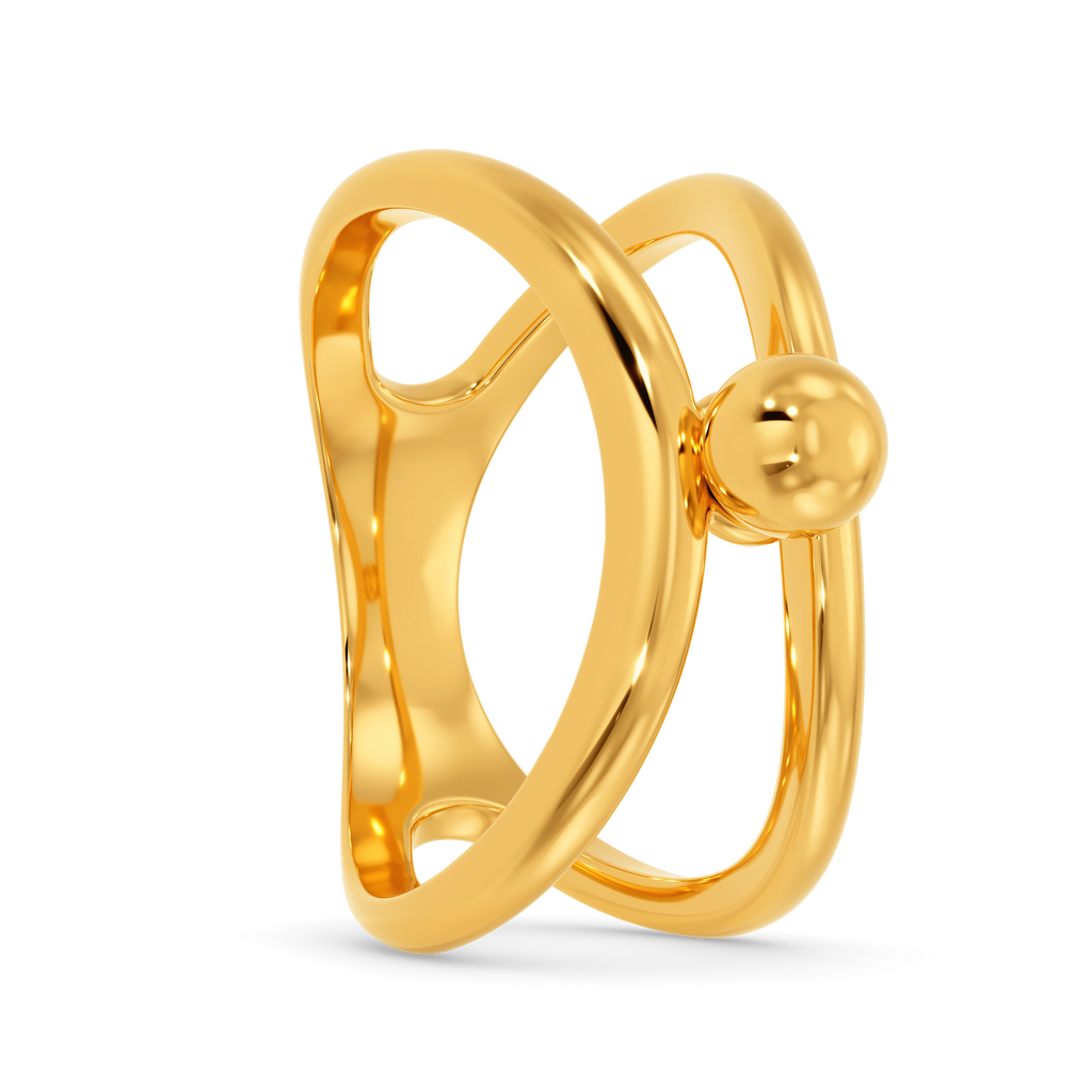 Braid On Fleek Gold Rings image