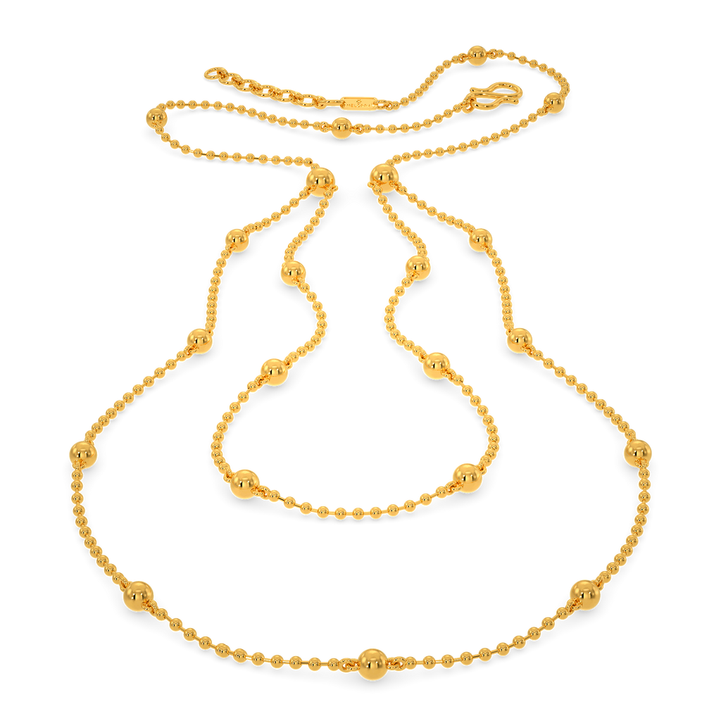Braid On Fleek Gold Necklaces