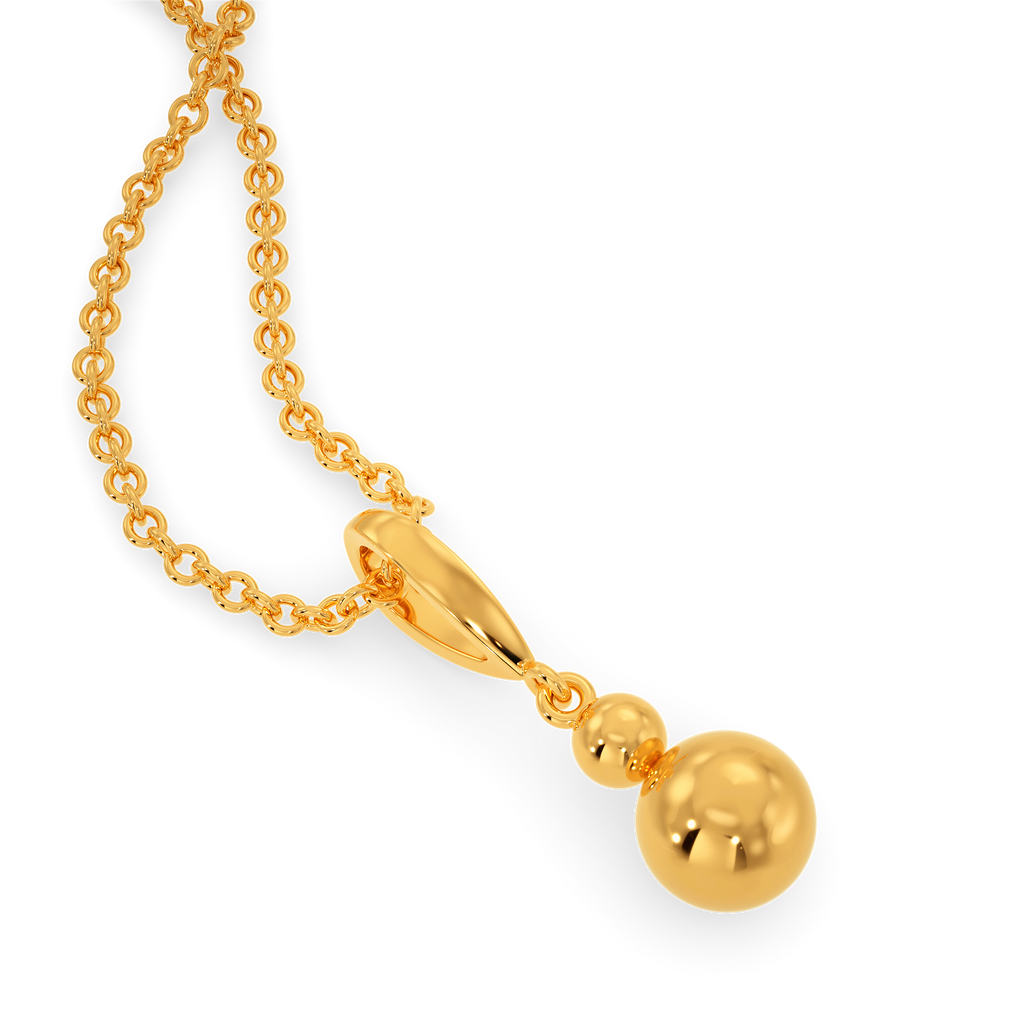 Pop Drop Gold Pendants