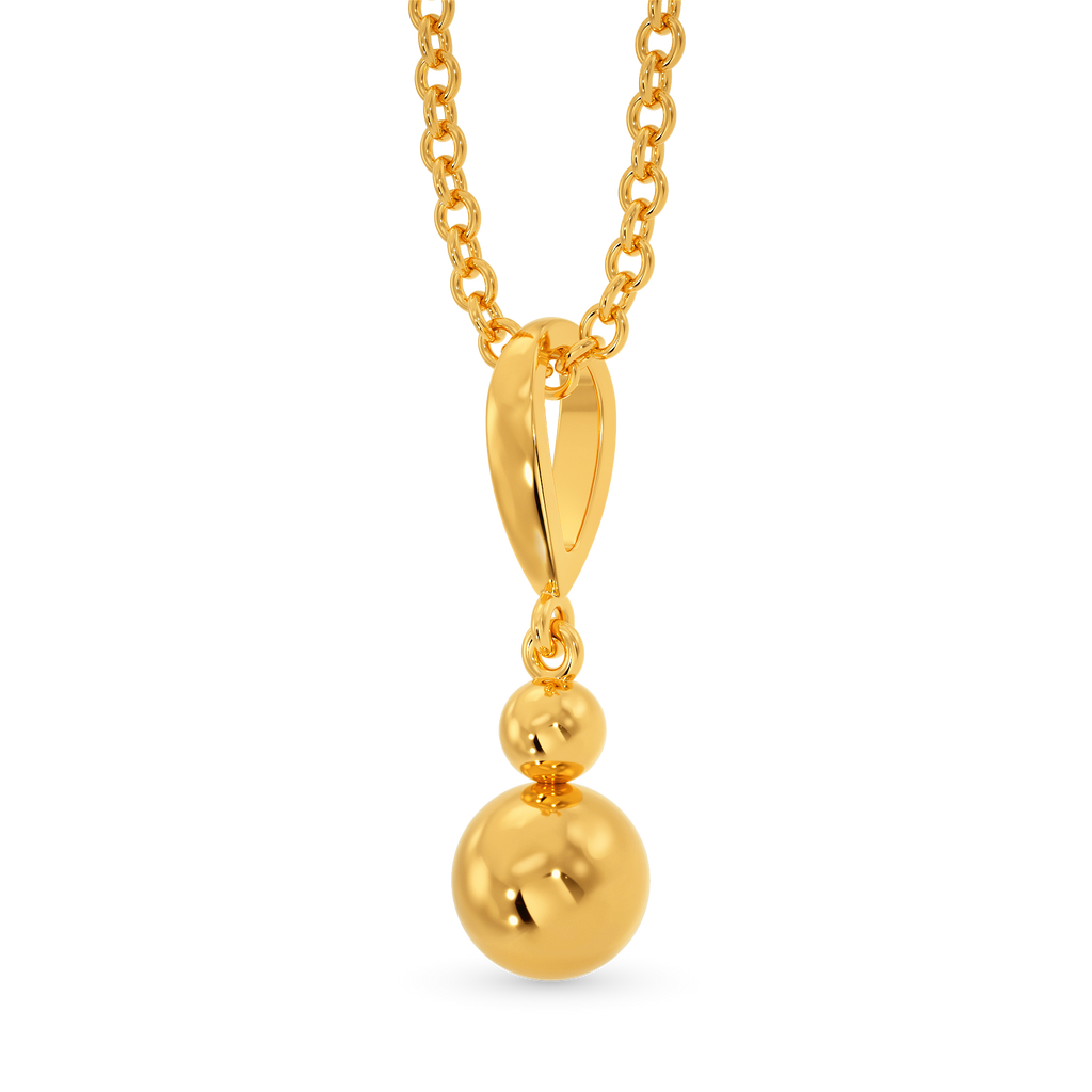 Pop Drop Gold Pendants