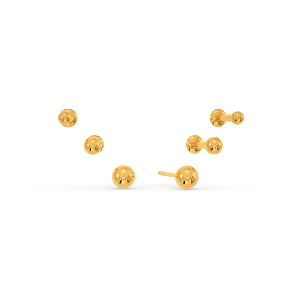 Lotta Love Gold Earrings