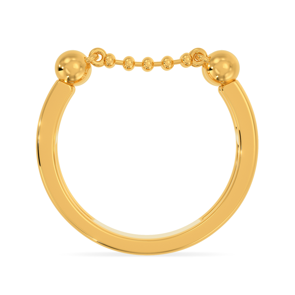 Chained Up Gold Rings image