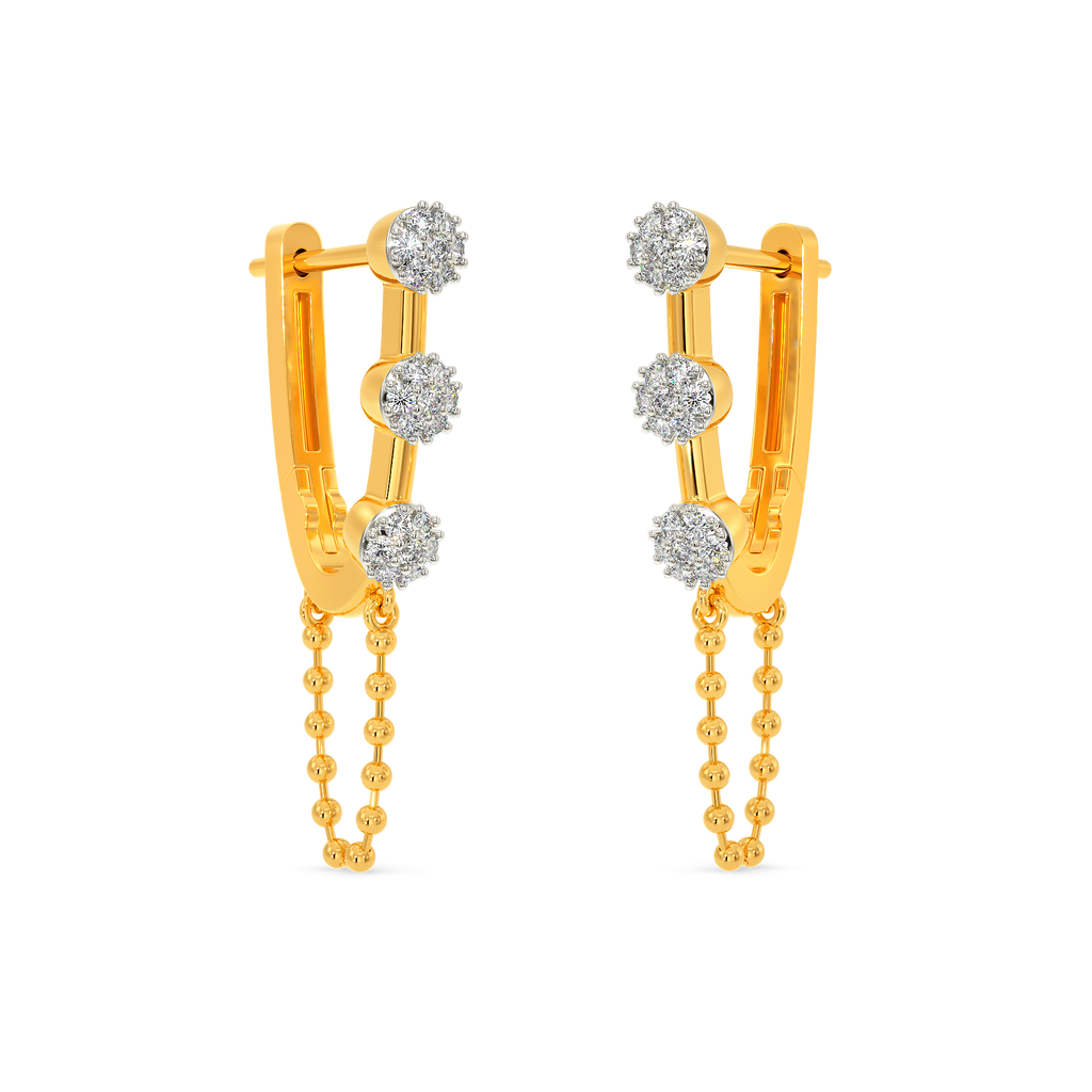 Connect In Diamond Earrings