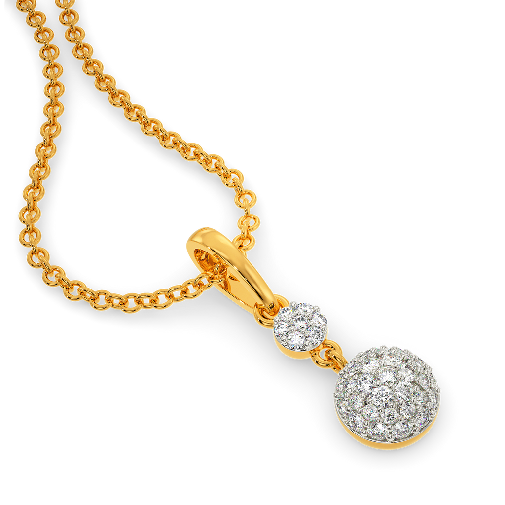 Aurora Diamond Pendants