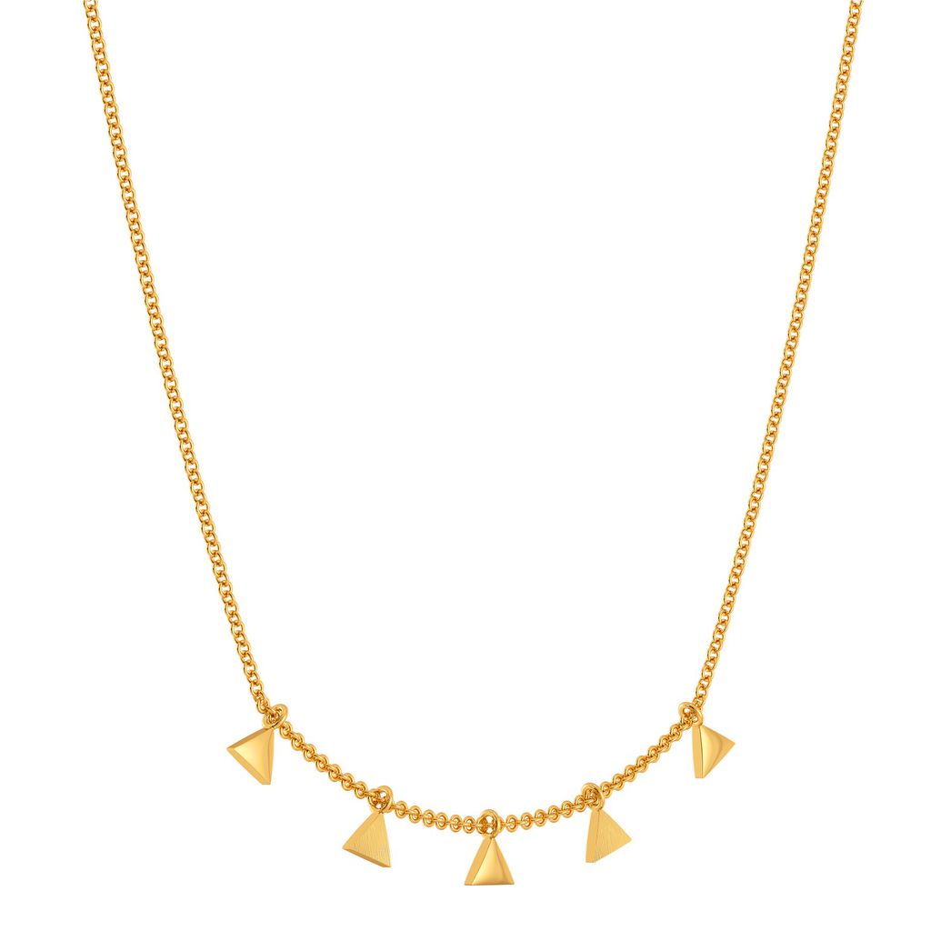 Francais Minimal Gold Necklaces