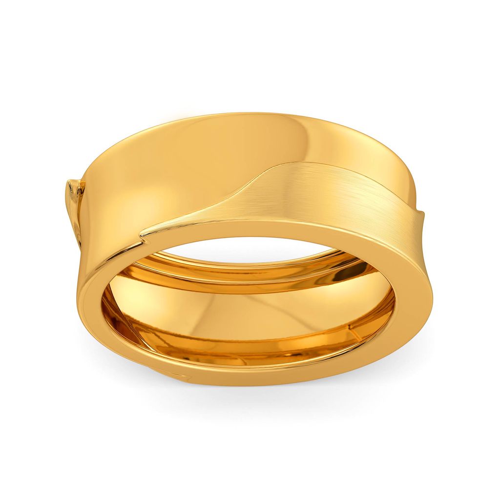 French Fashion Gold Rings image