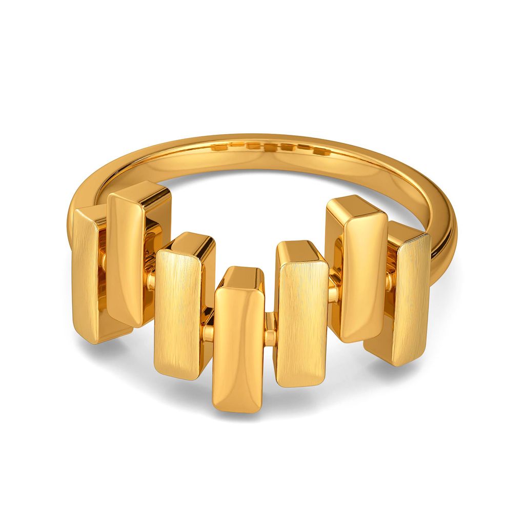 Parisian Play Gold Rings image