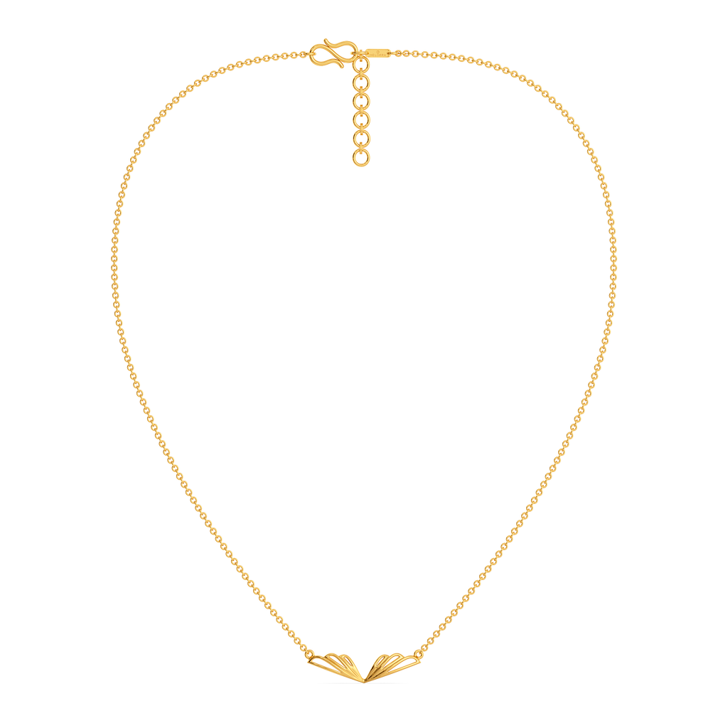 Statement Sleeves Gold Necklaces