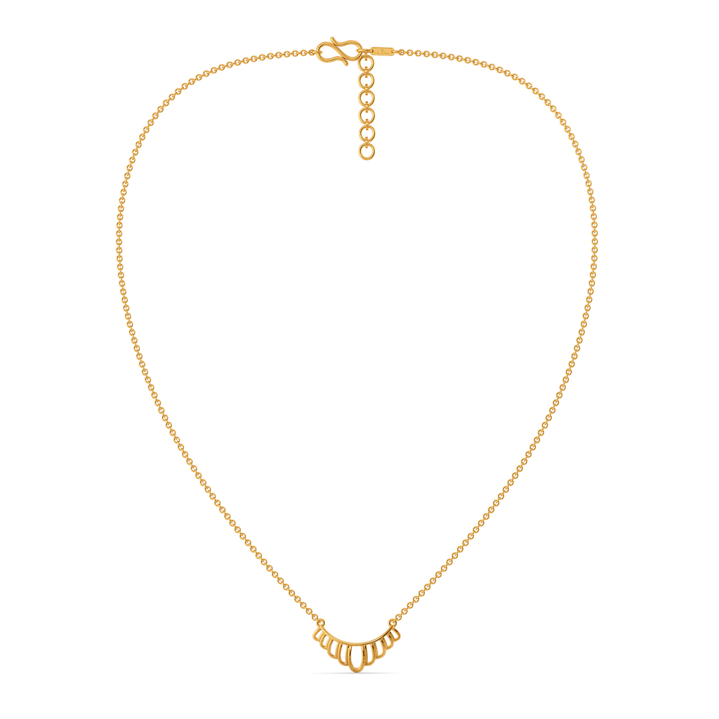 Balloon Flair Gold Necklaces
